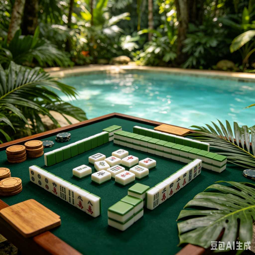 luggage portable mahjong tiles