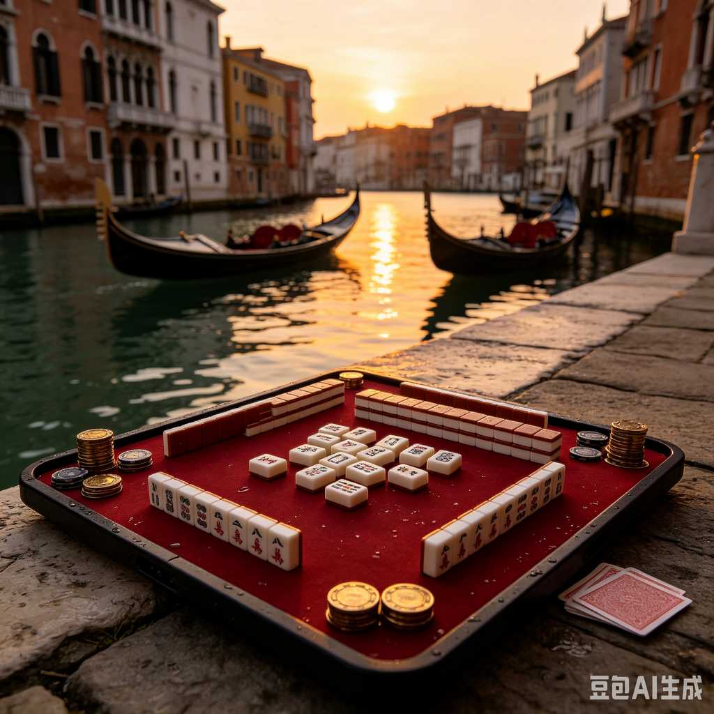 modern oriental mahjong set