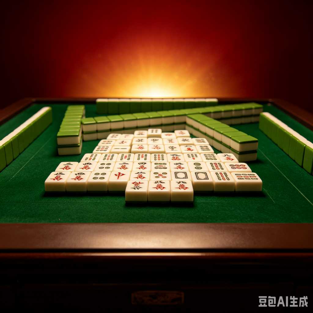 mahjong set with storage case