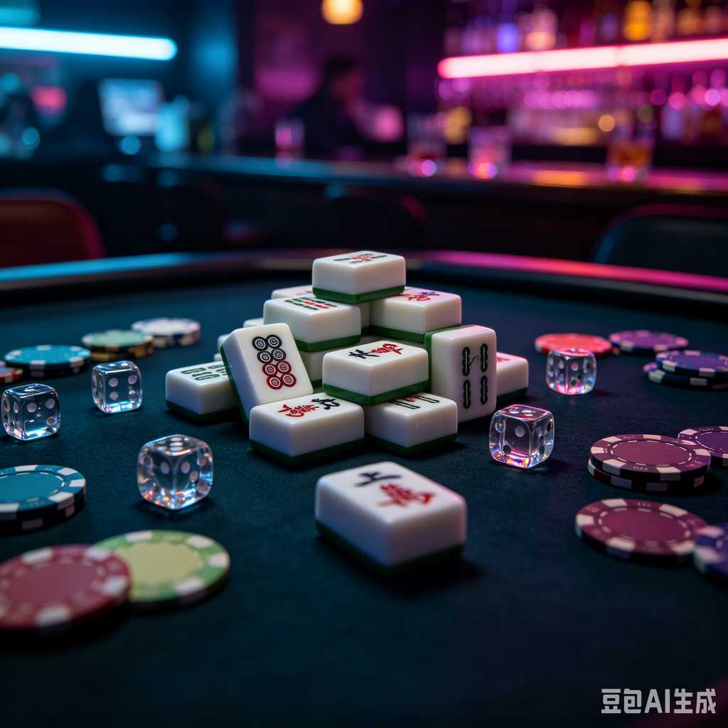 modern color mahjong tiles